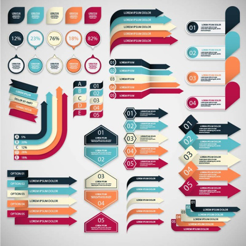 Geschäft Infografik Design Vektoren