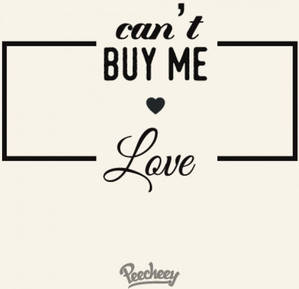 no puede comprarme amor simple cartel
