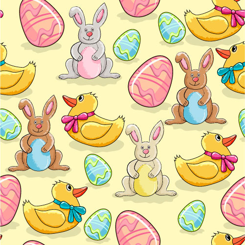 vetor de ilustração de ovos de cor dos desenhos animados