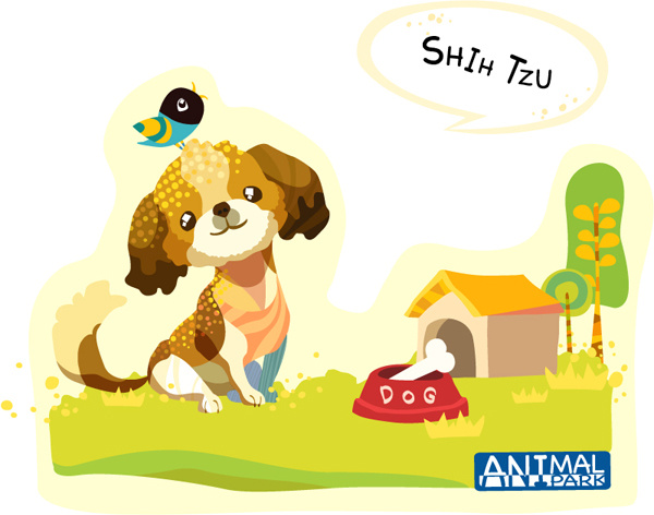 cartone animato cani animali