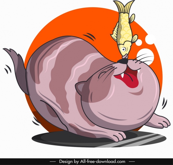 Katze Ikone lustige Karikatur Figur Skizze