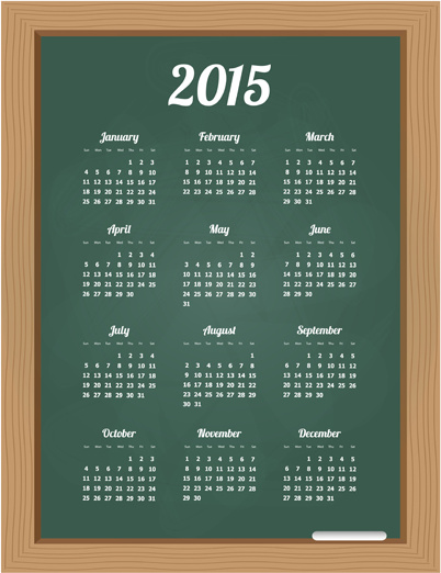 доске style15 календарь векторная графика