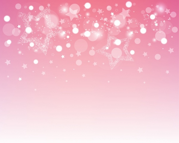 Fondo de estrellas de Navidad decoracion de círculos Sparkling Pink