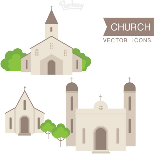 Ilustración del conjunto de la iglesia
