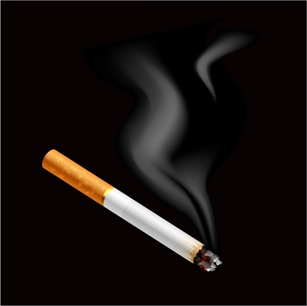 cigarette et fumée