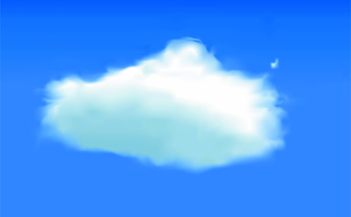 Wolken Vektor-Hintergründe