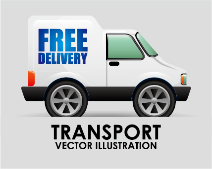 koleksi vektor kendaraan transportasi no.343385