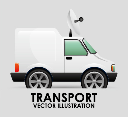 Sammlung von Transportfahrzeug Vector No.343433