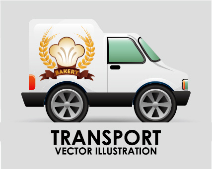 Sammlung von Transportfahrzeug Vector No.343445