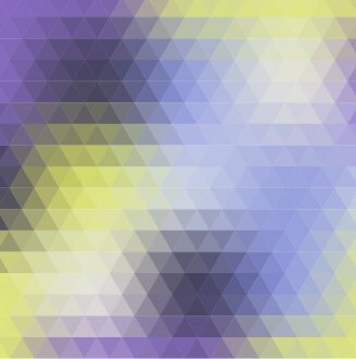 ambiti di provenienza di colorate geometria poligonale vettore