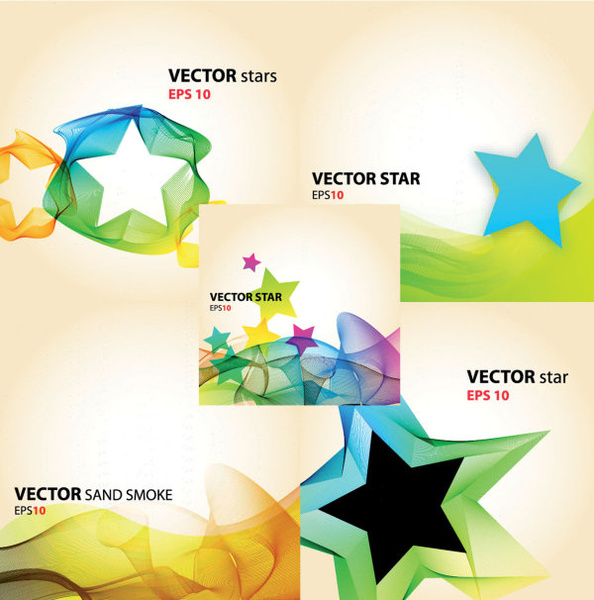 Colorful Background Flow Vector