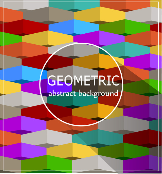 abstrato colorido geometria