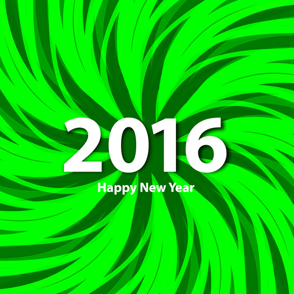 latar belakang warna-warni Selamat tahun baru 2016