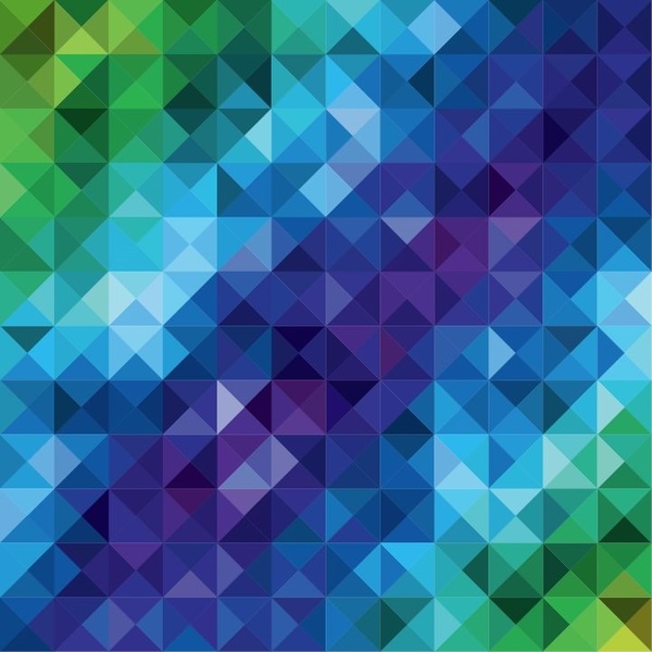ilustração em vetor abstrato mosaico colorido padrão