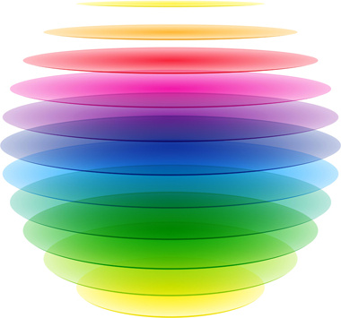 warna-warni pelangi latar belakang vektor