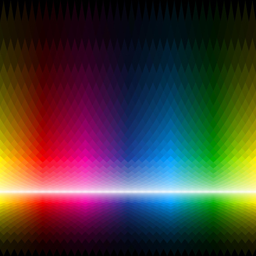 vector de fondo colorido del arco iris