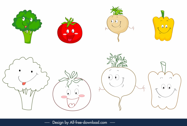 착색 식물 책 디자인 요소 재미 양식화 스케치