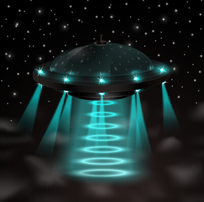 コンセプト ufo デザイン要素の背景