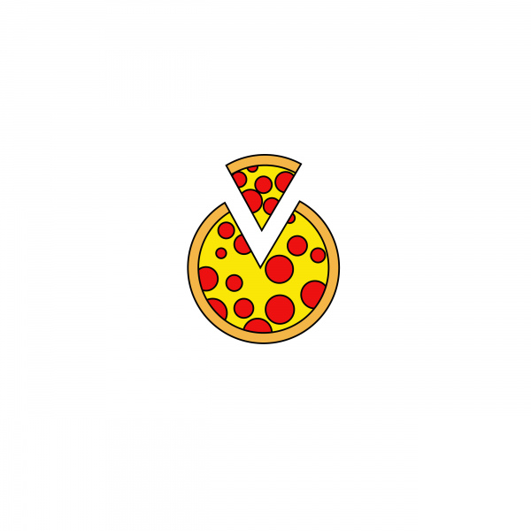 Coolest Victor Pizza Icon