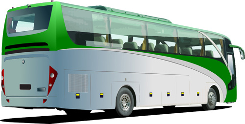 Creative Bus Design Vector  No.343406