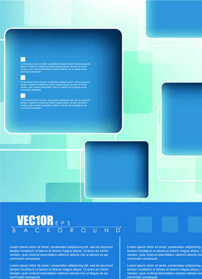 Negocio creativo folleto abarca Vector Graphic