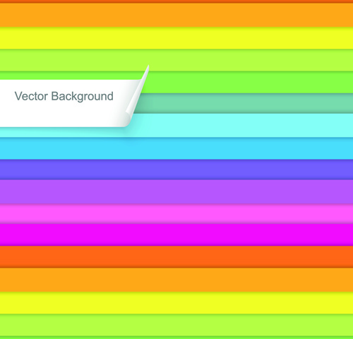 vektor template bisnis garis-garis berwarna-warni yang kreatif