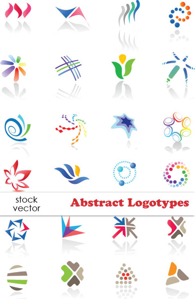 vektor elemen desain tipe logo kreatif
