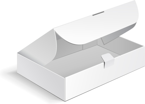 vektor template kreatif paket kotak set