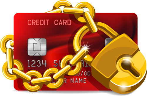 elemen kreatif desain kartu kredit