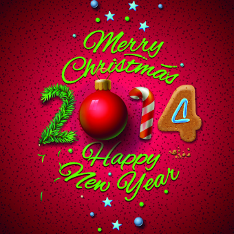Cute14 Merry Christmas Design Background