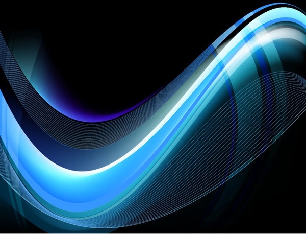 gelap biru abstrak latar belakang vektor grafis