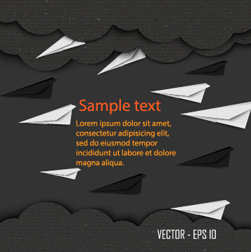 vektor template bisnis karton gelap