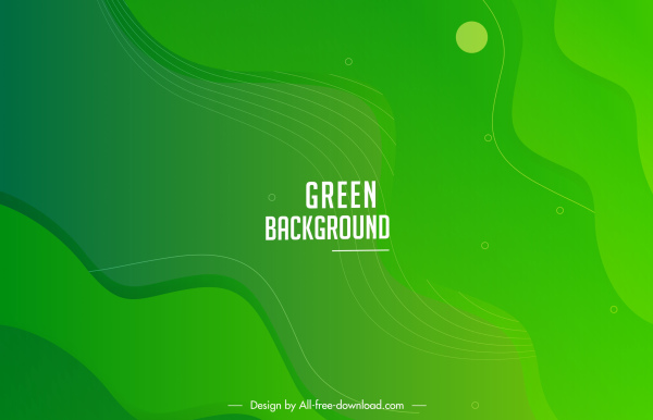 modelo de fundo abstrato decorativo monocromático verde
