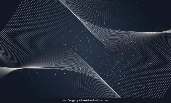 dekorative Hintergrund dunkel moderne 3D-Motion-Design