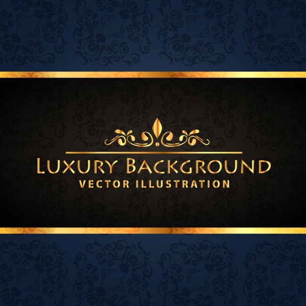 dekorativer Hintergrund golden königlichen Stil Luxus-design