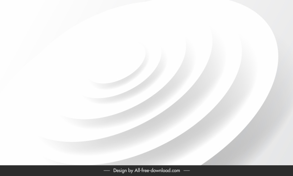 декоративный фон шаблон динамический белый круг формы лестницы