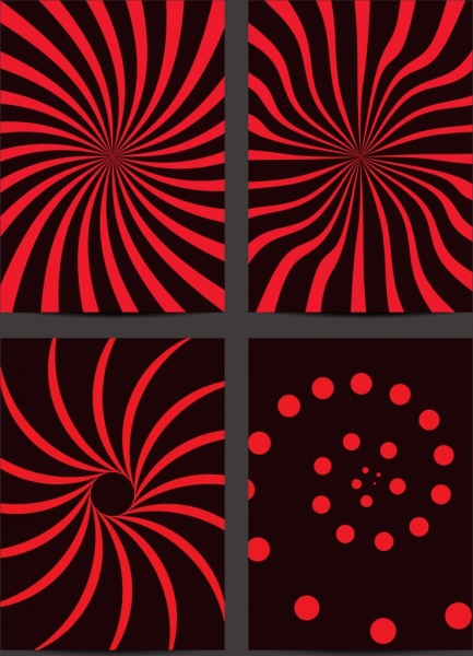 torcida de fundo decorativo decoração de pontos de linhas vermelhas