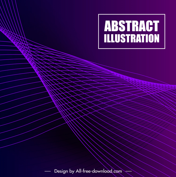 dekorative Hintergrund violett 3d dynamische Technologie Design