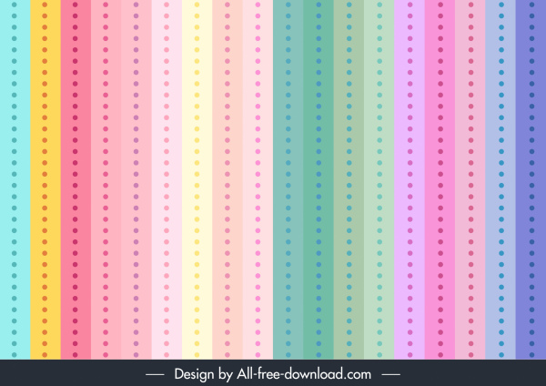 plantilla de patrón decorativo líneas pastel verticales planas