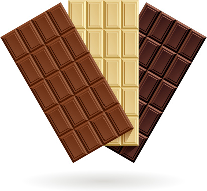 conception vectorielle de chocolat délicieux 4
