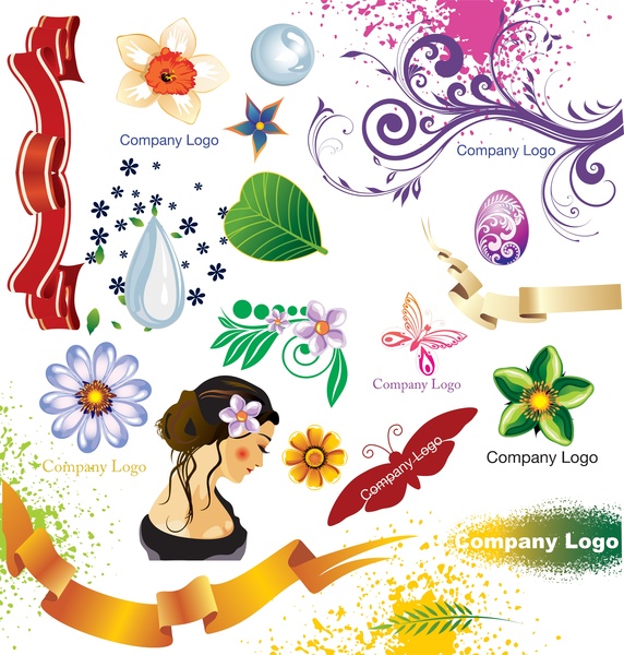 tasarım elemanları vektörü