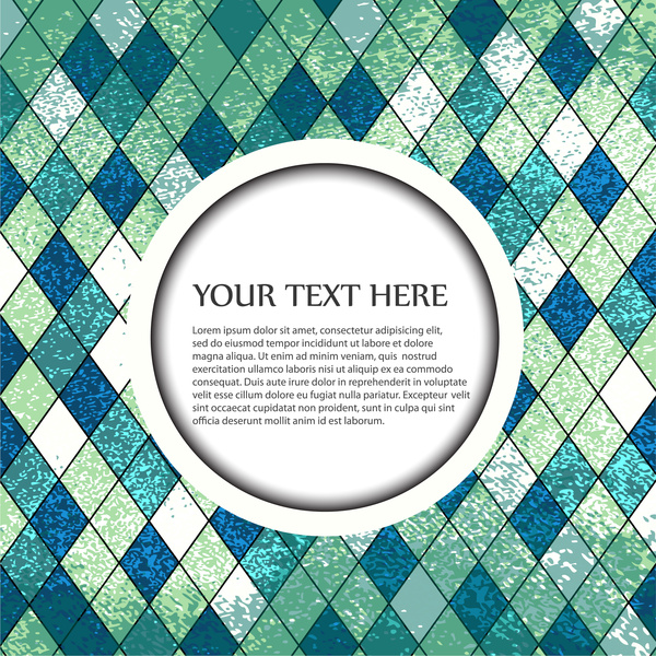 Diamant-Form-Raster-Hintergrund mit Textfreiraum