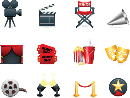 Different Film And Movie Mix Vector Different Film And Movie Mix Vector