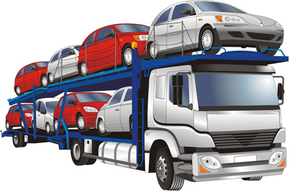 различные векторные иллюстрации грузовиков