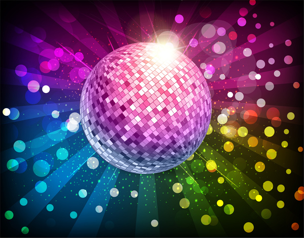 illustration de boule disco