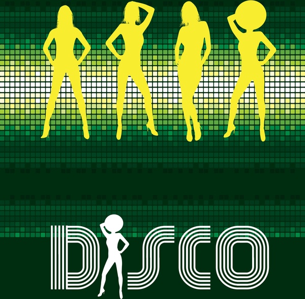 Disco Dancing Vector 2