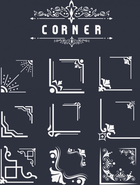 El documento Corner Elementos de diseño clasico diseño plano