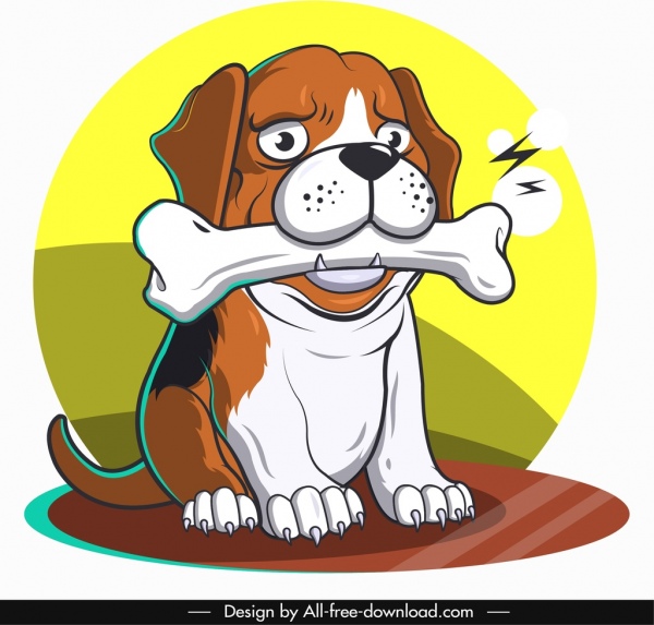 Dog Animal Avatar Funny Cartoon Sketch-vector Cartoon-free Vector Free  Download
