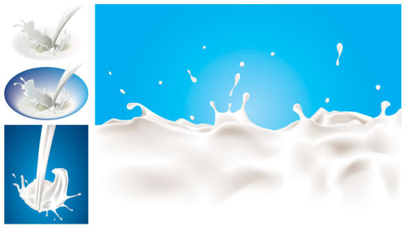 Vector dinámico de leche