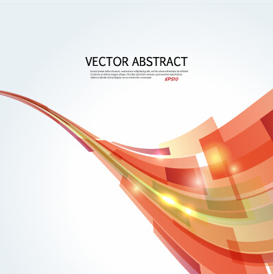 bentuk dinamis abstrak latar belakang vektor
